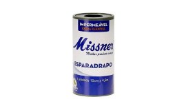 Esparadrapo Impermeável Branco - 10 Cm X 4,5 Metros - Missner